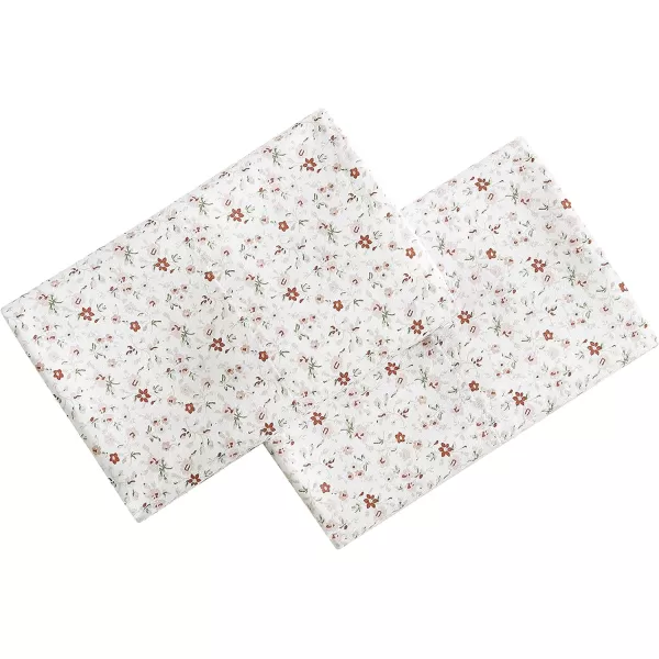 Laura Ashley Home - Standard Pillowcase Set, Cotton Sateen Bedding, Smooth &amp; Wrinkle-Resistant 
