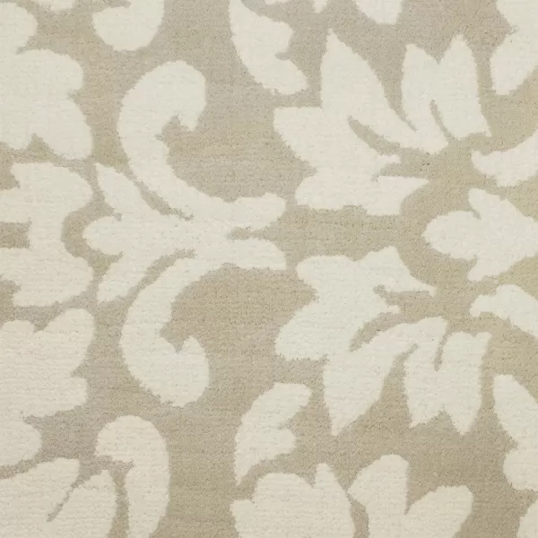 Laura Ashley Kent Plush Knit Microfiber, 20"x60", Accent Rug, Dark Grey/Berber