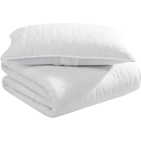 Laura Ashley Kids - Twin Quilt Set, Reversible Kids Bedding with Matching Sham, Ideal for Toddler Bedding Set 