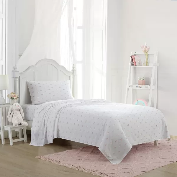 Laura Ashley Kids - Twin Sheets, Soft Wrinkle-Resistant Toddler Bedding Set, Fun &amp; Whimsical Bedroom Decor 