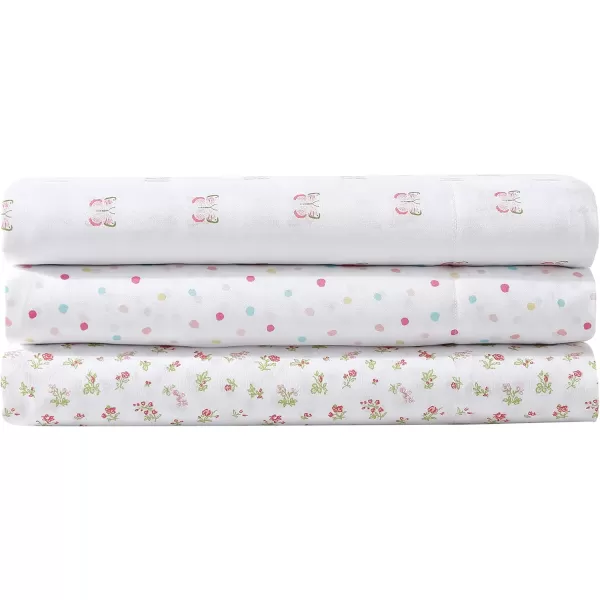 Laura Ashley Kids - Twin Sheets, Soft Wrinkle-Resistant Toddler Bedding Set, Fun &amp; Whimsical Bedroom Decor 
