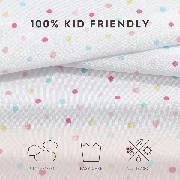Laura Ashley Kids - Twin Sheets, Soft Wrinkle-Resistant Toddler Bedding Set, Fun &amp; Whimsical Bedroom Decor 