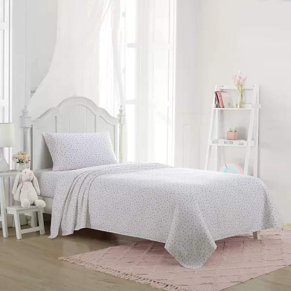 Laura Ashley Kids - Twin Sheets, Soft Wrinkle-Resistant Toddler Bedding Set, Fun &amp; Whimsical Bedroom Decor 