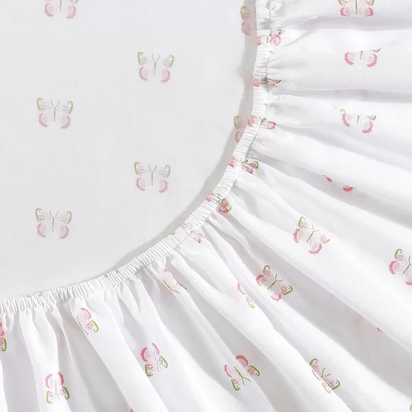 Laura Ashley Kids - Twin Sheets, Soft Wrinkle-Resistant Toddler Bedding Set, Fun &amp; Whimsical Bedroom Decor 