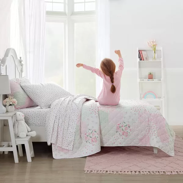 Laura Ashley Kids - Twin Sheets, Soft Wrinkle-Resistant Toddler Bedding Set, Fun &amp; Whimsical Bedroom Decor 