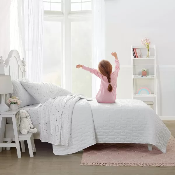 Laura Ashley Kids - Twin Sheets, Soft Wrinkle-Resistant Toddler Bedding Set, Fun &amp; Whimsical Bedroom Decor 
