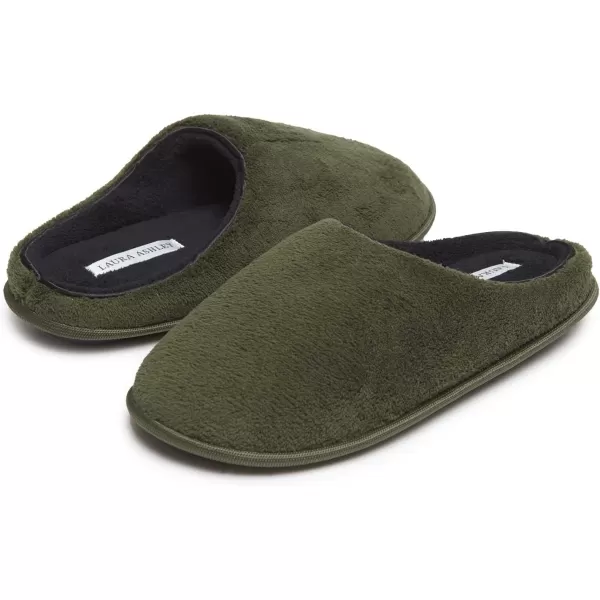 Laura Ashley Ladies Clog Slipper with Memory Foam