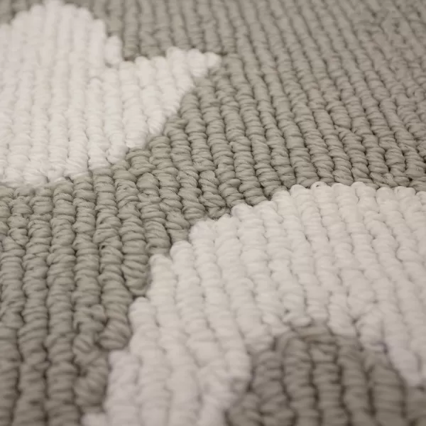 Laura Ashley Mayhew Accent Rug, 36"x60", Light Grey/White