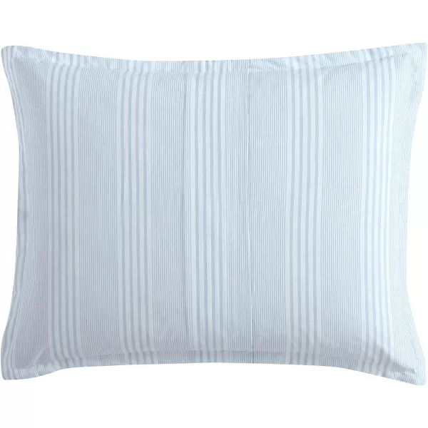Laura Ashley- Queen Comforter Set, Cotton Reversible Bedding Set with Matching Sham, Farmhouse Home Décor 