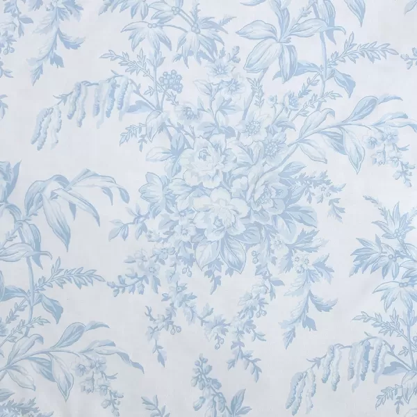 Laura Ashley- Queen Comforter Set, Cotton Reversible Bedding Set with Matching Sham, Farmhouse Home Décor 