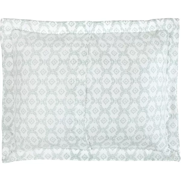 Laura Ashley- Queen Quilt Set, Cotton Reversible Bedding Set with Bonus Pillow Cover, All Season Cottage Home Décor 