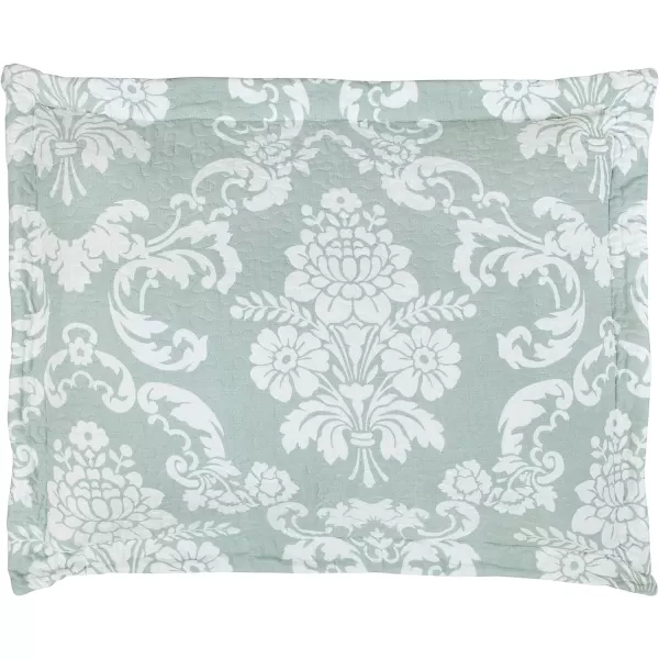 Laura Ashley- Queen Quilt Set, Cotton Reversible Bedding Set with Bonus Pillow Cover, All Season Cottage Home Décor 