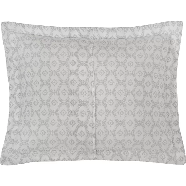 Laura Ashley- Queen Quilt Set, Cotton Reversible Bedding Set with Bonus Pillow Cover, All Season Cottage Home Décor 