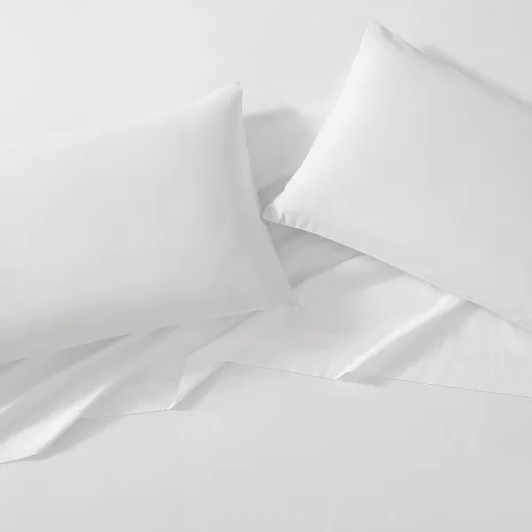 Laura Ashley - Queen Sheet Set, Cotton Percale Bedding Set, Crisp &amp; Cool Home Decor 