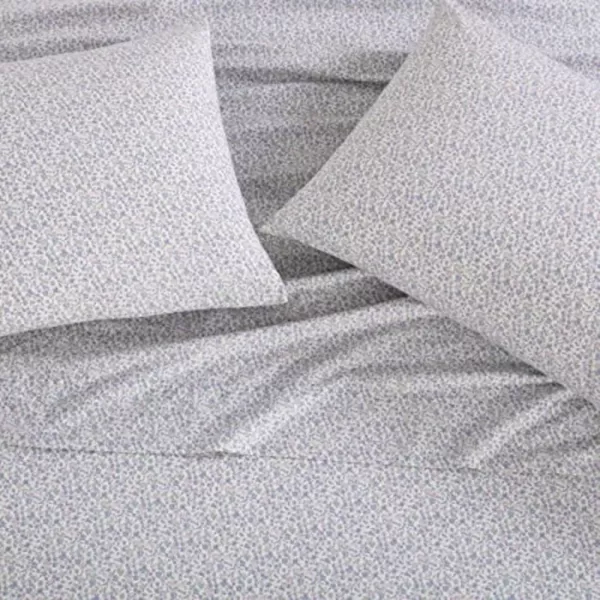 Laura Ashley - Queen Sheets, Cotton Percale Bedding Set, Lightweight &amp; Breathable Home Decor 