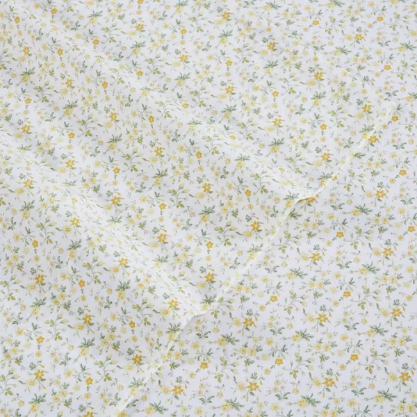 Laura Ashley - Queen Sheets, Cotton Percale Bedding Set, Lightweight &amp; Breathable Home Decor 