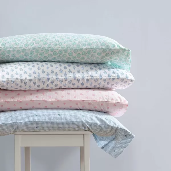 Laura Ashley - Queen Sheets, Cotton Percale Bedding Set, Lightweight &amp; Breathable Home Decor 