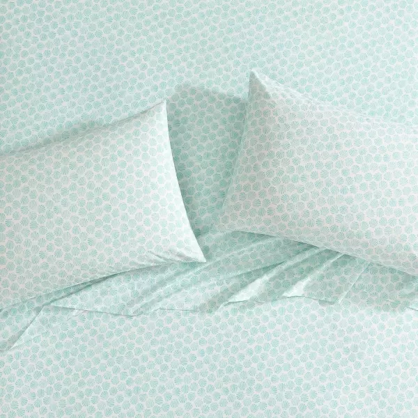 Laura Ashley - Queen Sheets, Cotton Percale Bedding Set, Lightweight &amp; Breathable Home Decor 