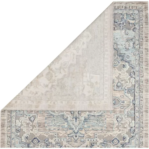 Laura Ashley Turkish Mystic Chenille Accent Rug - Randy | Modern Home Décor | Measures 26.5"X45" | Blue