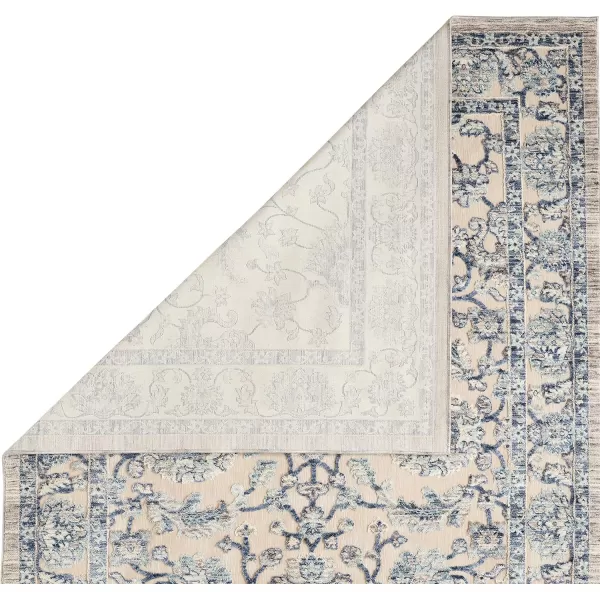 Laura Ashley Turkish Mystic Chenille Area Rug - Genevive | Modern Home Décor | Measures 5'X7' | Navy Blue