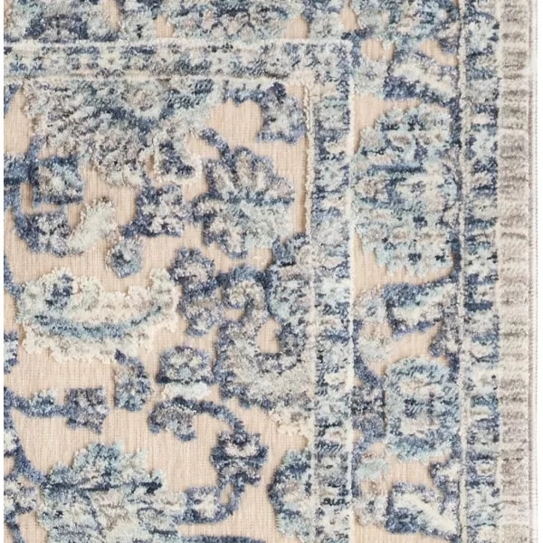 Laura Ashley Turkish Mystic Chenille Area Rug - Genevive | Modern Home Décor | Measures 5'X7' | Navy Blue