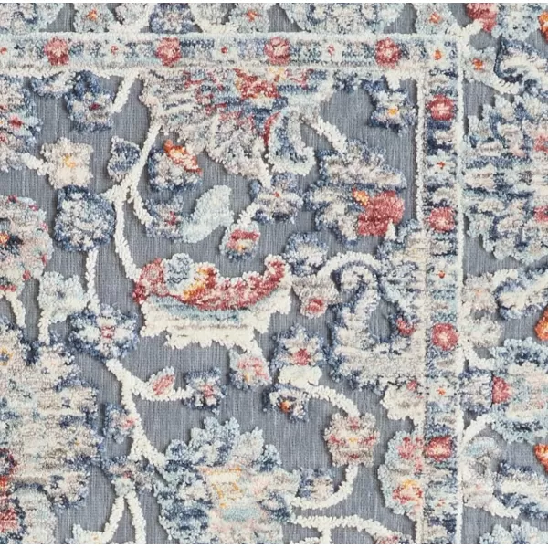 Laura Ashley Turkish Mystic Chenille Area Rug - Genevive | Modern Home Décor | Measures 5'X7' | Navy Blue
