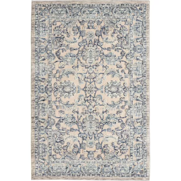 Laura Ashley Turkish Mystic Chenille Area Rug - Genevive | Modern Home Décor | Measures 5'X7' | Navy Blue