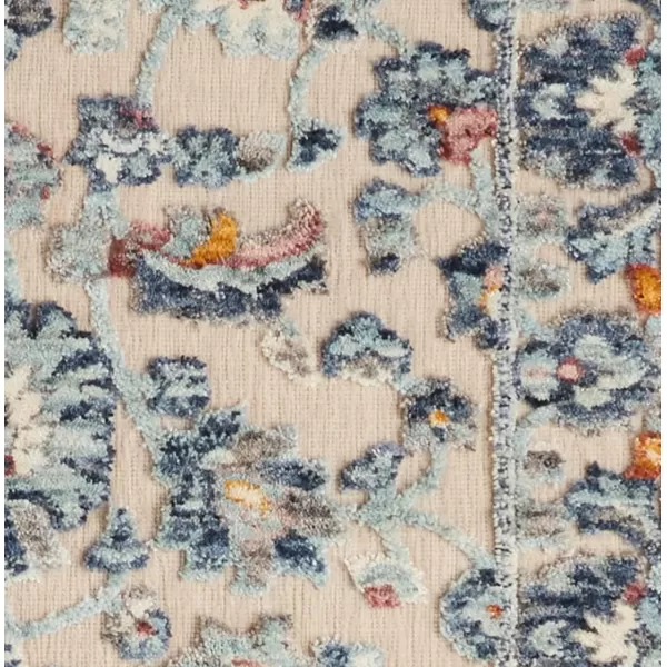 Laura Ashley Turkish Mystic Chenille Area Rug - Genevive | Modern Home Décor | Measures 5'X7' | Navy Blue