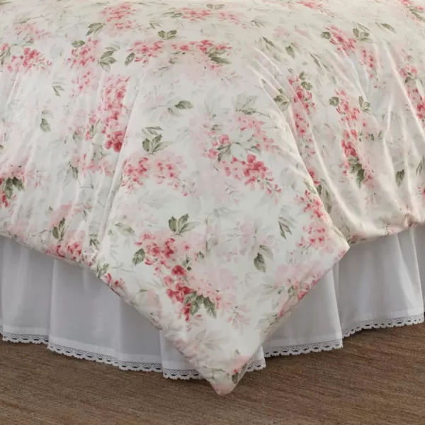 Laura Ashley - Twin Comforter Set, Luxury Bedding with Matching Sham, Stylish Home Decor for All Seasons 