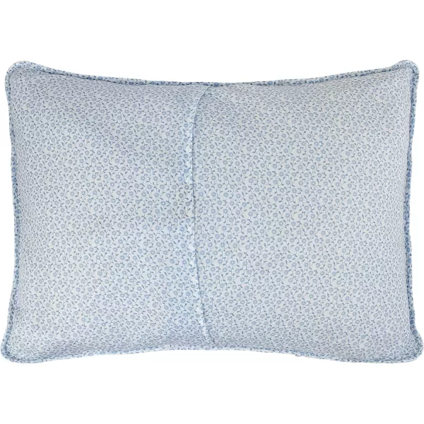 Laura Ashley - Twin Quilt Set, Cotton Reversible Bedding with Matching Sham, Bedroom Decor Ideal for All Seasons 