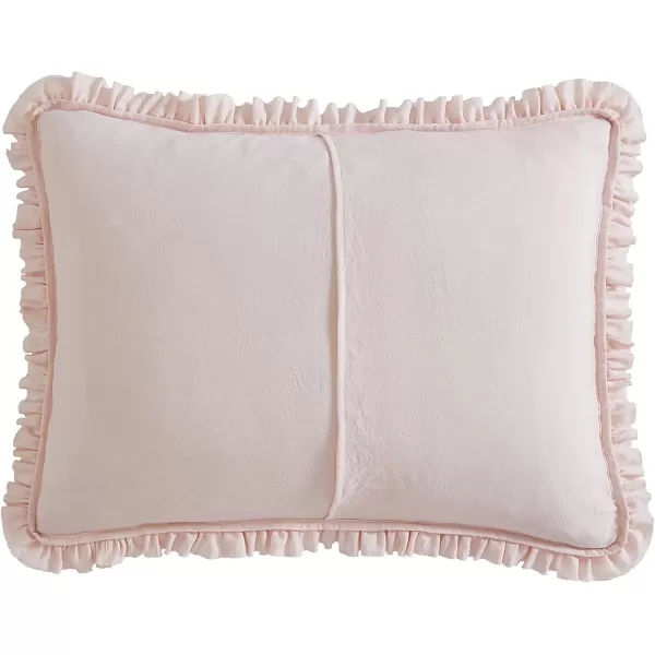 Laura Ashley- Twin Quilt Set, Reversible Bedding Set Including Sham, All Season Farmhouse Home Décor 