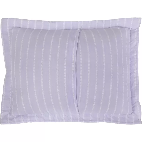 Laura Ashley - Twin Quilt Set, Reversible Cotton Bedding with Matching Sham, Lightweight Decor for All Seasons 