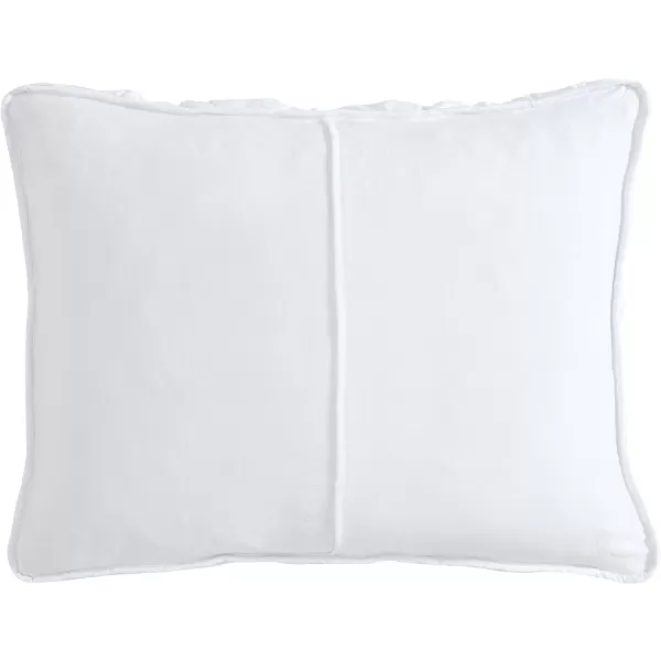 Laura Ashley- Twin Quilt Set, Solid Bedding Set Including Sham, All Season Farmhouse Home Décor 