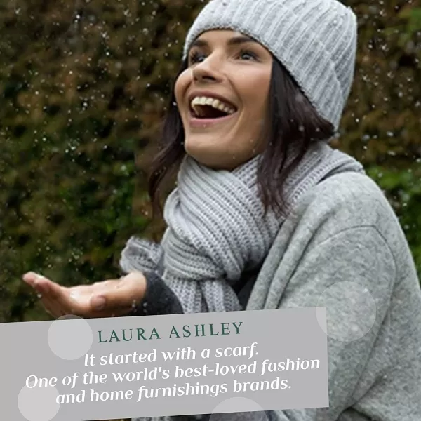 Laura Ashley Womens Ladies Classic Stick Umbrella, Windproof, Sun and Rain Proof Water Resistant Canopy with Large J Handle - Floral Blue