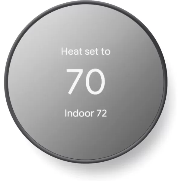 Google Nest Thermostat - Smart Thermostat for Home - Programmable Wifi Thermostat - Snow