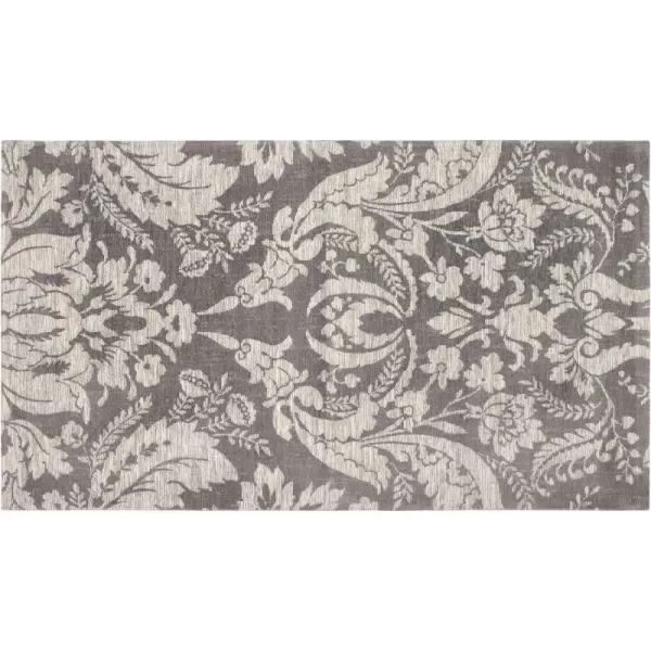 Laura Ashley Halstead Jacquard Chenille 27" x 45" Accent Rug, Gray