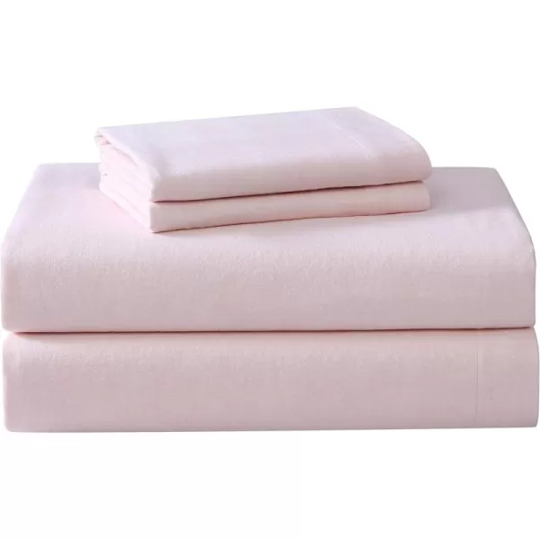 Laura Ashley Home - Queen Sheets, Cotton Flannel Bedding Set, Brushed for Extra Softness &amp; Comfort 