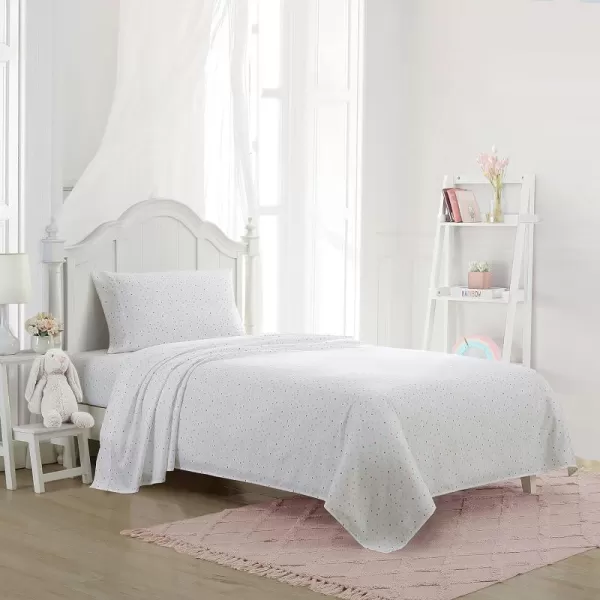 Laura Ashley Kids - Twin Sheets, Soft Wrinkle-Resistant Toddler Bedding Set, Fun &amp; Whimsical Bedroom Decor 
