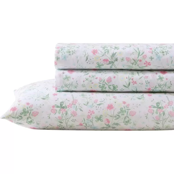 Laura Ashley Kids - Twin Sheets, Soft Wrinkle-Resistant Toddler Bedding Set, Fun &amp; Whimsical Bedroom Decor 