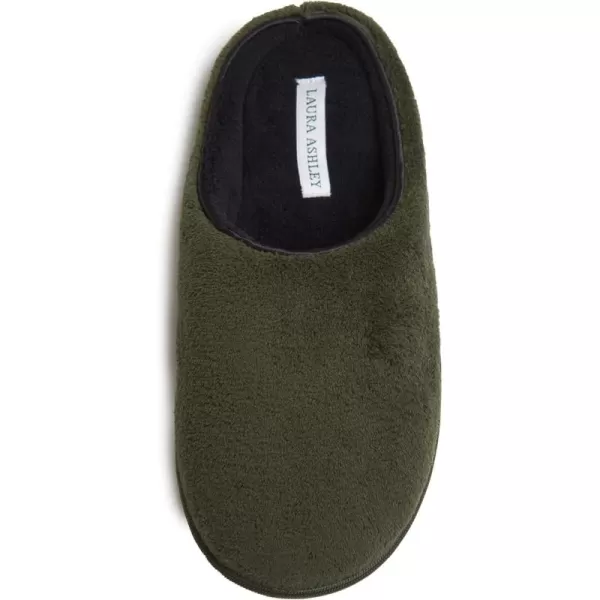Laura Ashley Ladies Clog Slipper with Memory Foam