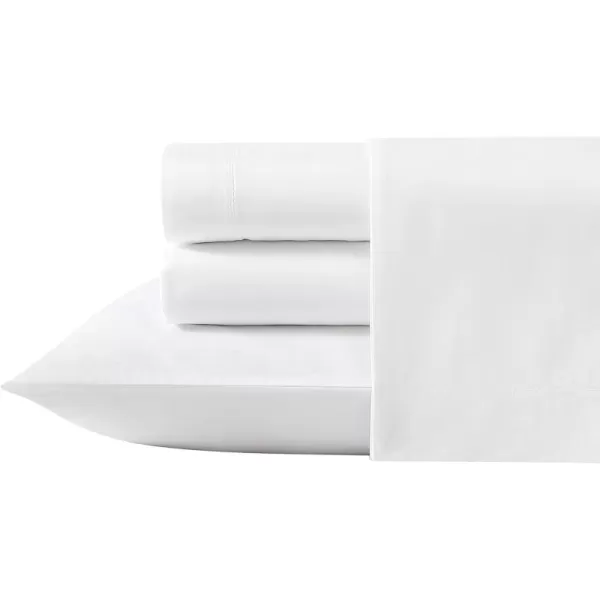 Laura Ashley - Queen Sheet Set, Cotton Percale Bedding Set, Crisp &amp; Cool Home Decor 