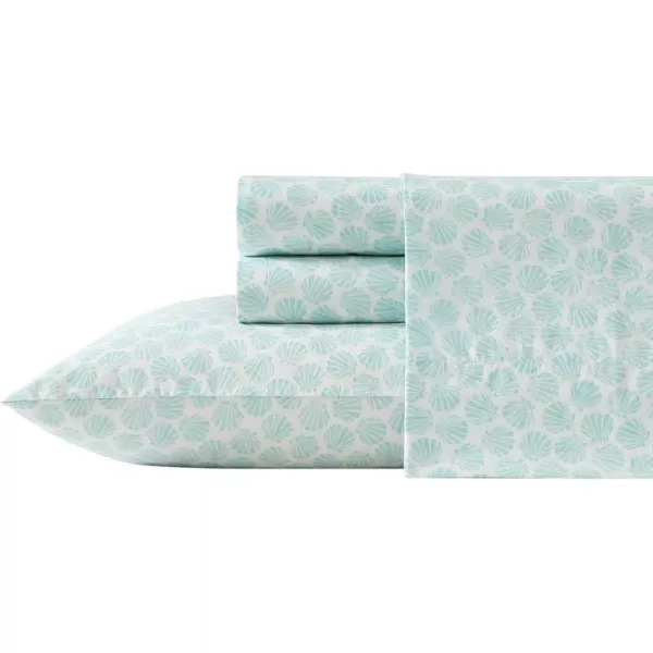 Laura Ashley - Queen Sheets, Cotton Percale Bedding Set, Lightweight &amp; Breathable Home Decor 