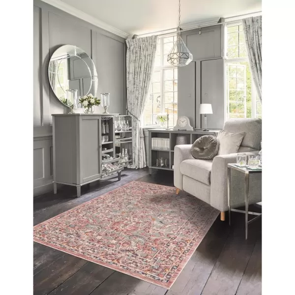 Laura Ashley Turkish Mystic Chenille Area Rug - Genevive | Modern Home Décor | Measures 5'X7' | Navy Blue