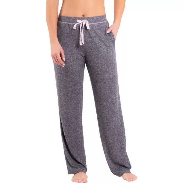 Laura Ashley Women's Cozy Hacci PJs Lounge Sleep Pant with Pockets