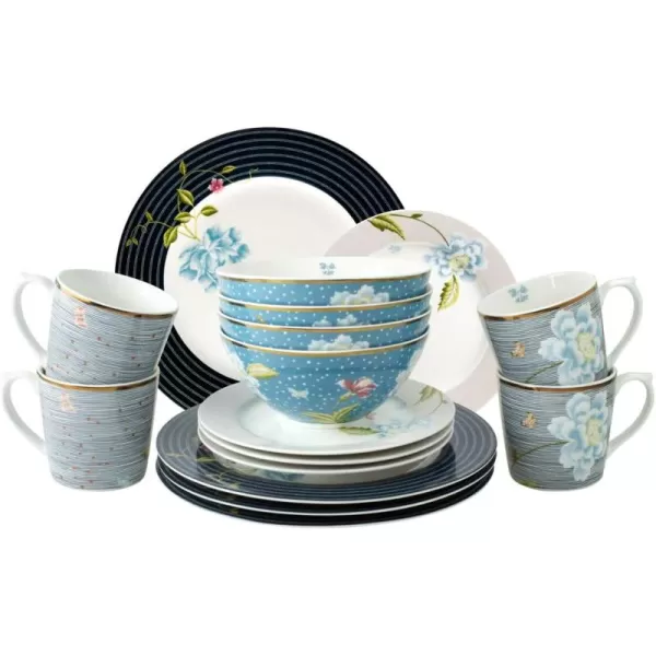 Set/16 pcs dinnerset in giftbox Laura Ashley Heritage Collectables