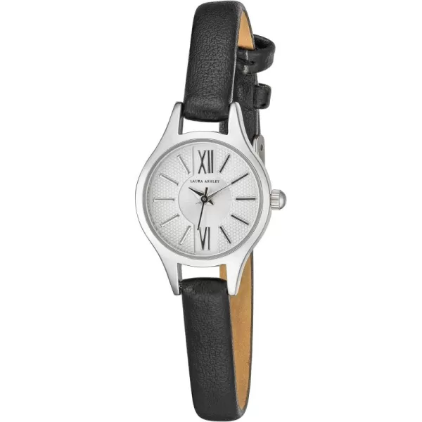 Laura Ashley Women's Petite 23mm Vegan Leather Strap Watch 