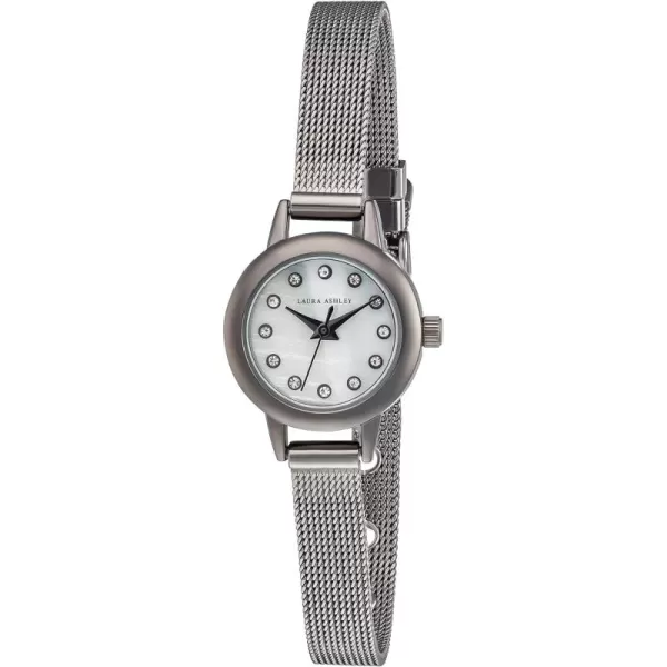 Laura Ashley Women's Mini 22mm Mesh Bracelet Watch 