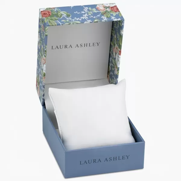 Laura Ashley Women's 22mm Case Vegan Leather Strap Watch 