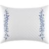 imageLaura Ashley  Queen Duvet Cover Set Reversible Cotton Bedding with Matching Shams Home Decor for All Seasons Charlotte Blue QueenKing