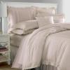 imageLaura Ashley  Queen Duvet Cover Set Reversible Cotton Bedding with Matching Shams Lightweight Home Decor for All Seasons Annabella White QueenBlush